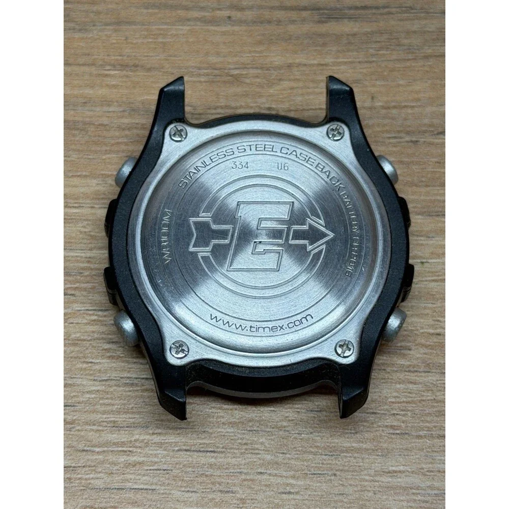 Timex Expedition Indiglo Digital Dial Black/Gray Men's Watch w/ Adjustable Strap